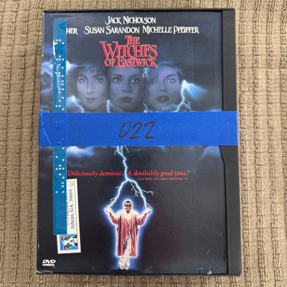 Jack Nicholson DVD Lot 3 The Shining Cuckoo’s Nest Witches Eastwick - Picture 5 of 5